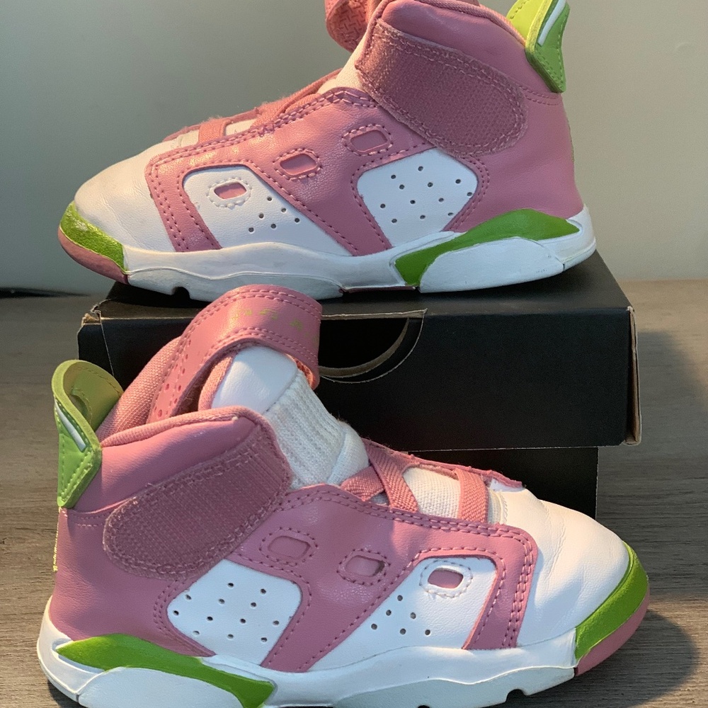 Toddler Jordan 6-17-23 Elemental Pink/White